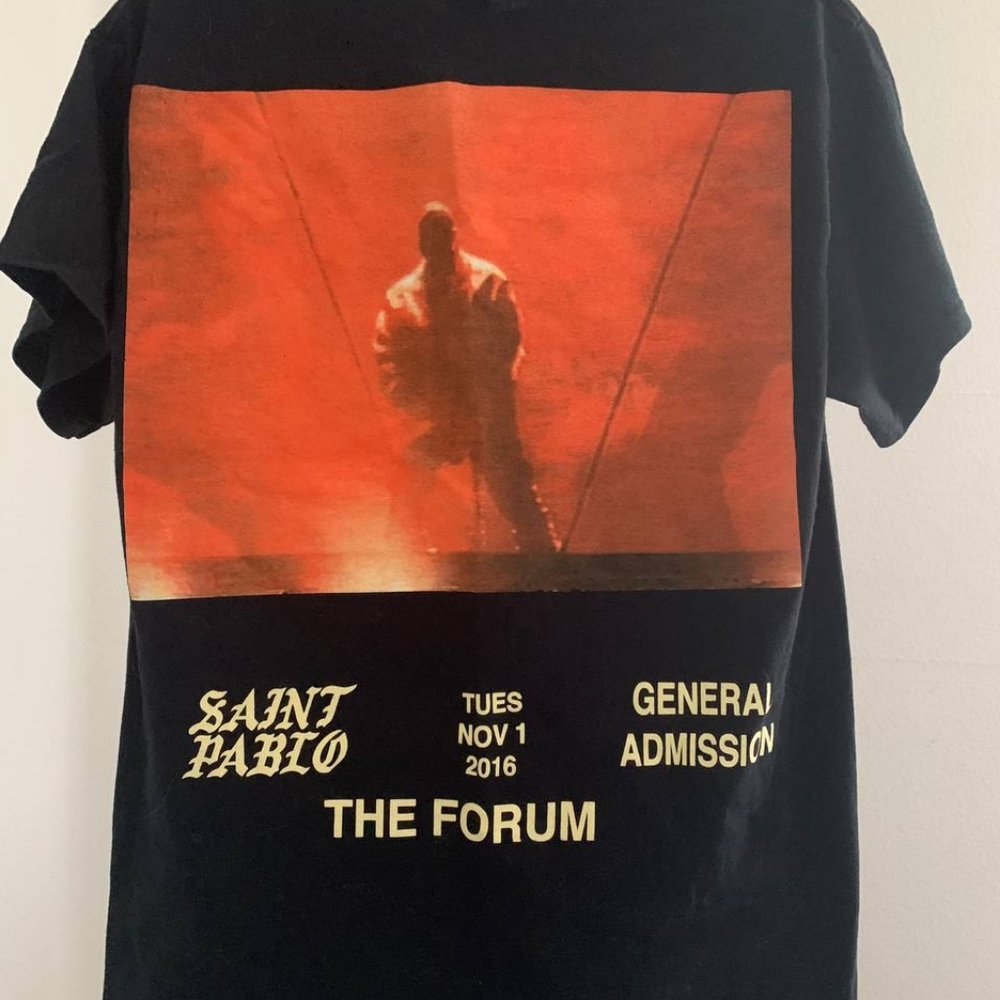 Kanye West Saint Pablo los Angeles convert T-shirt